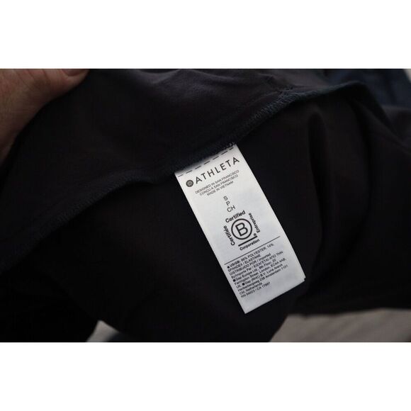 Athleta Women's Sz S Black Savannah Strap Mini Athletic Tie Waist Dress - Picture 3 of 7